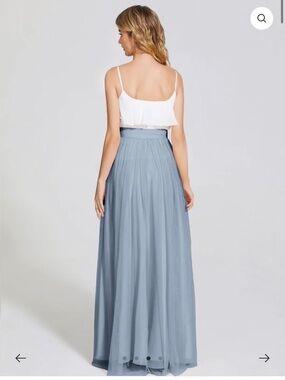 Tulle Bridesmaid Skirt  US16 Dusty Blue